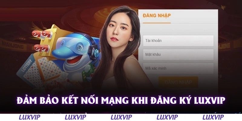 Đăng Ký Luxvip - Hướng Dẫn Chi Tiết Và Các Điều Kiện Cần Đáp Ứng 3 Đảm bảo kết nối mạng ổn định khi đăng ký Luxvip