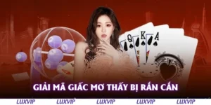 giai ma giac mo thay bi ran can