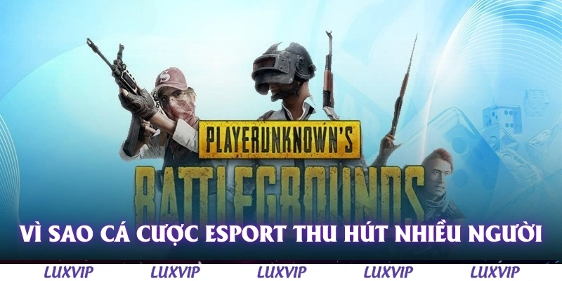 Esports Luxvip - Sân Chơi Hấp Dẫn Cho Tín Đồ Esports 3 Vì sao cá cược Esport thu hút nhiều người ở Việt Nam?